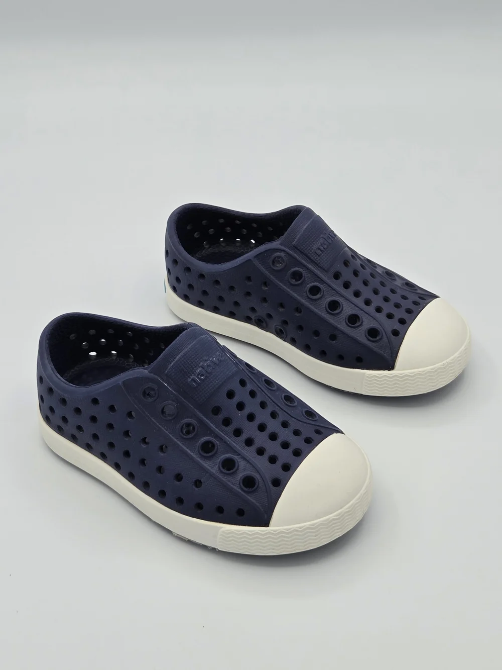 Native Jefferson Kids Slip-On Water Shoes Navy Size C5